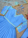 Nsr 783 Cotton Silk Heavy Embroidery Anarkali Readymade Suits
